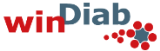 Logo des Wissenschaftlichen Instituts der niedergelassenen Diabetologen winDiab